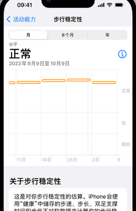 西林iPhone手机维修如何在iPhone开启'步行稳定性通知'