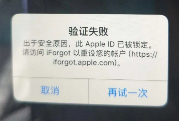 西林iPhone维修分享iPhone上正常登录或使用AppleID怎么办 