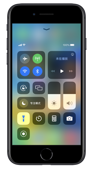 西林苹果14维修分享苹果iPhone 14 Pro手电筒开启方法 