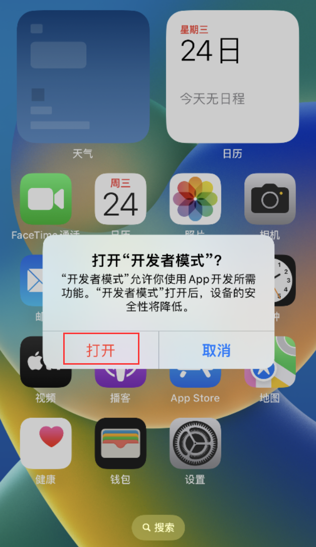西林苹果手机维修分享如何打开开发者模式 