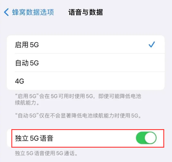 西林苹果14维修分享iPhone 14 Pro如何开启VoNR 