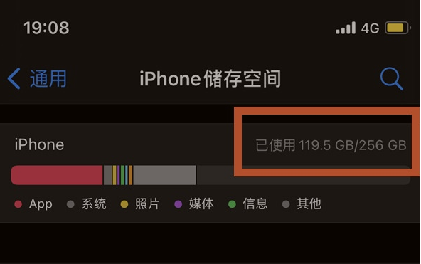 西林苹果13维修分享iPhone13如何查看剩余内存 