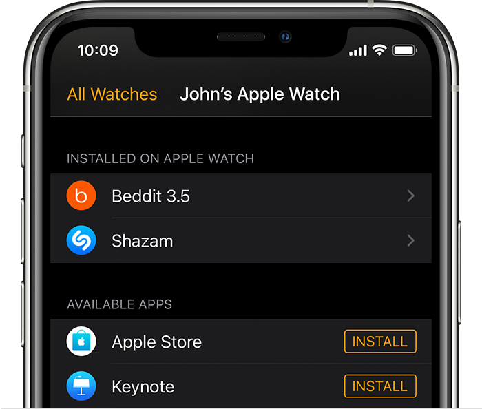 西林苹果手机维修分享如何在 Apple Watch 上下载应用 