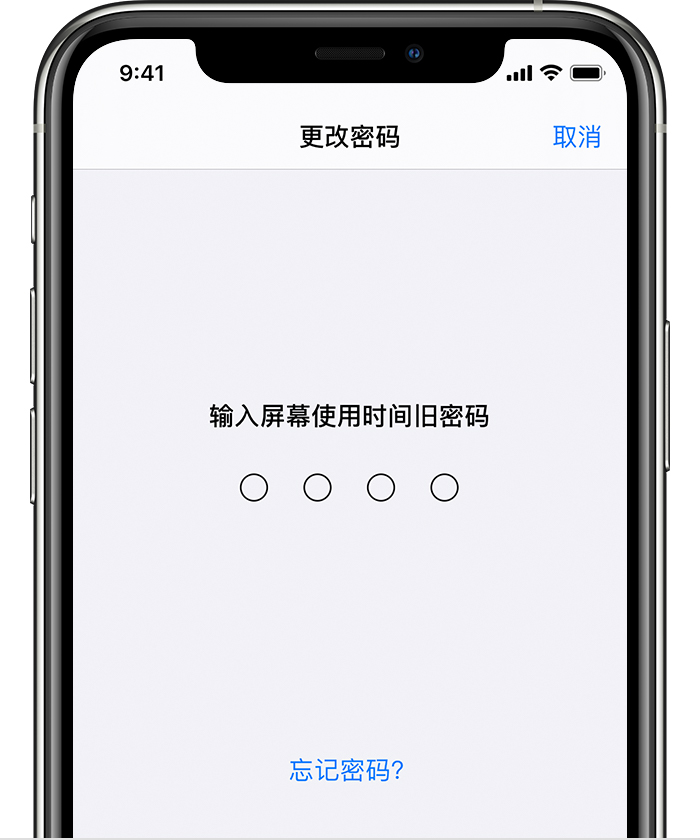 西林苹果手机维修分享iOS 14 忘记屏幕使用时间密码怎么办 